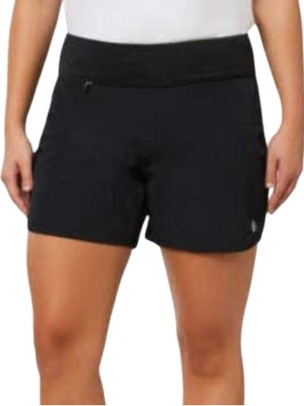 HANG TEN QUICK DRYING UPF‎ 50+ HYBRID SHORT WITH INNER LINER in Black Size S